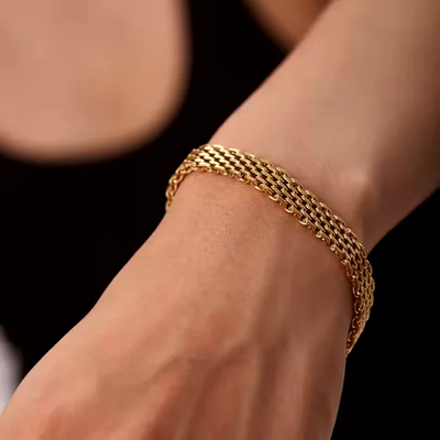 Women’s Gold Chain Everlasting Bracelet