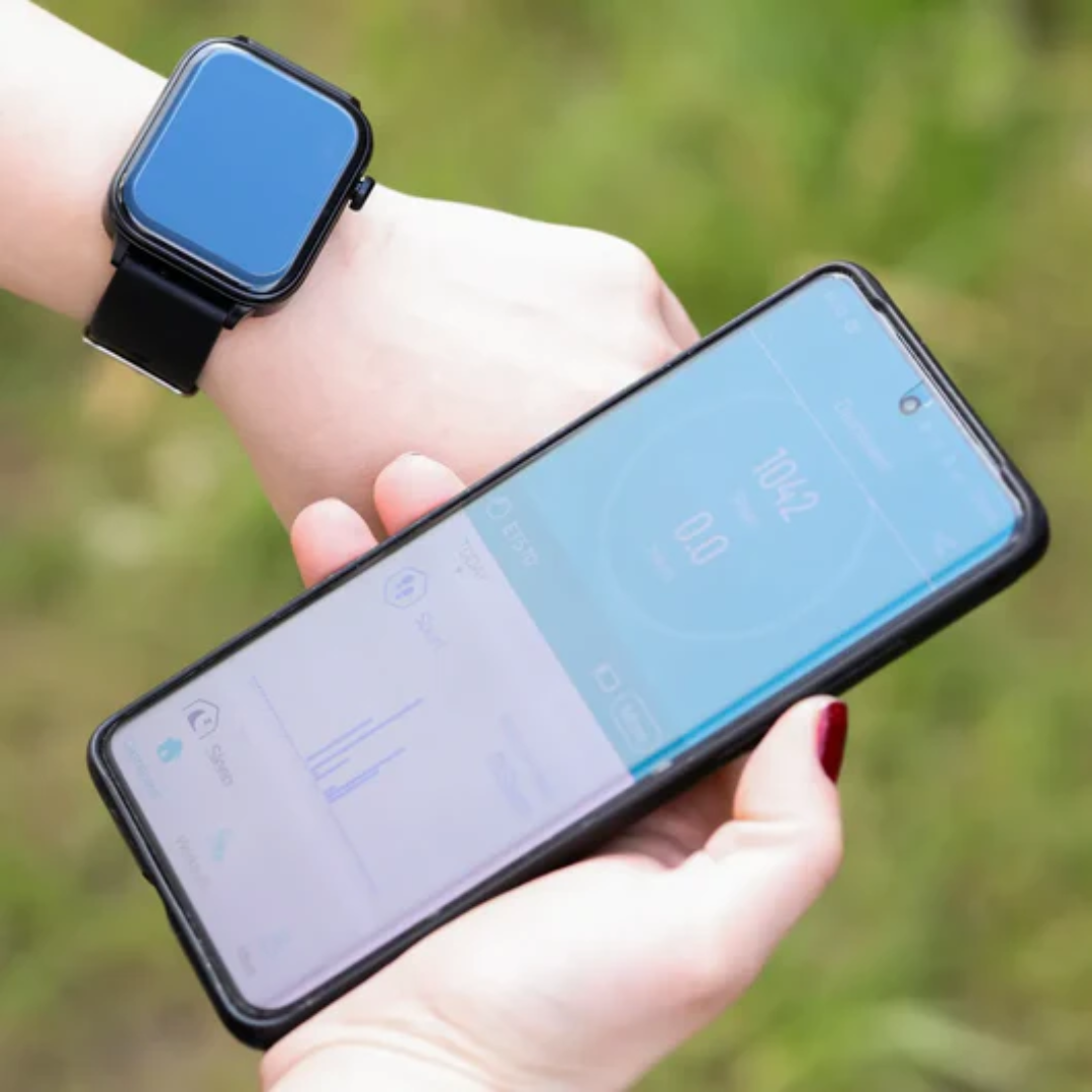 Unisex Fitness Smartwatch IP68 Waterproof