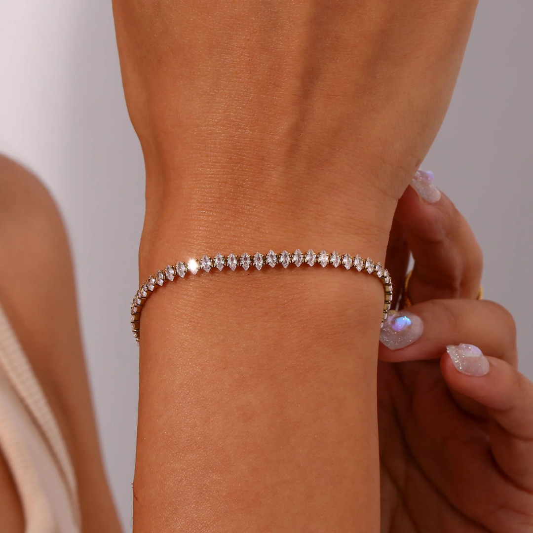 Women’s Simulated Diamond Tennis Bracelet