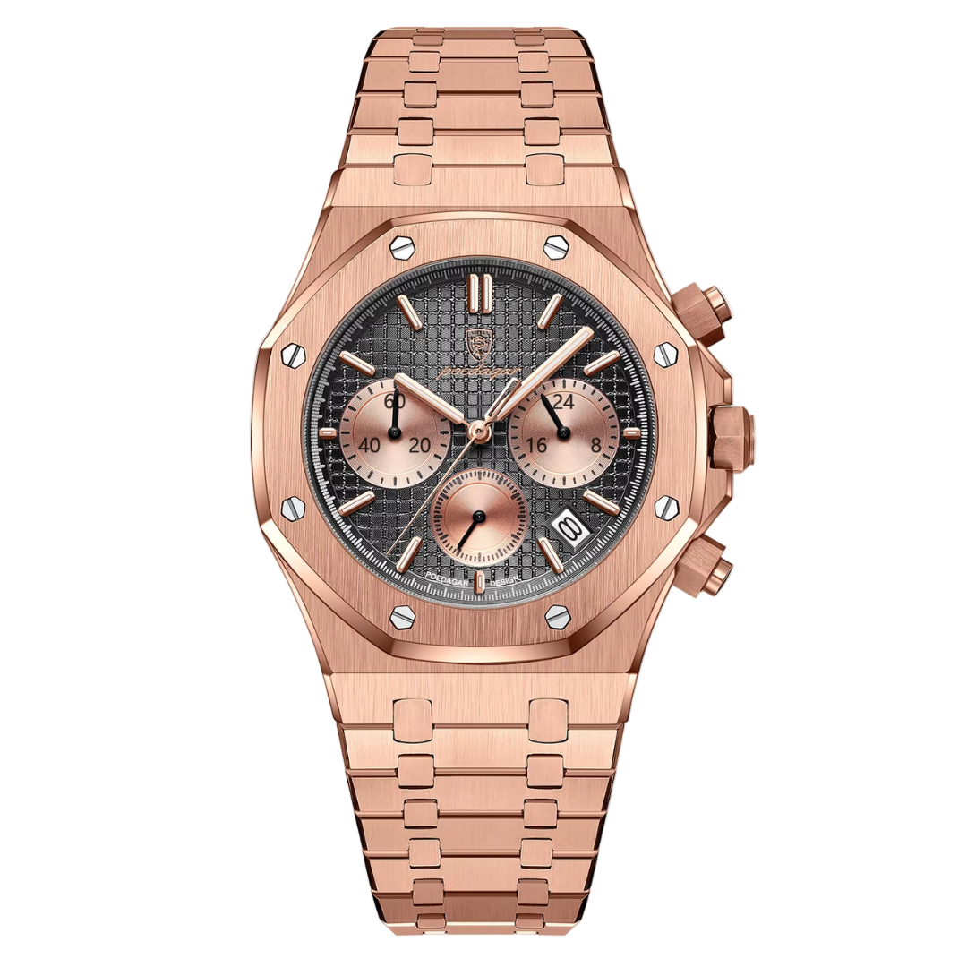 Men’s Stainless Steel Bracelet Watch | Seafarer Vale