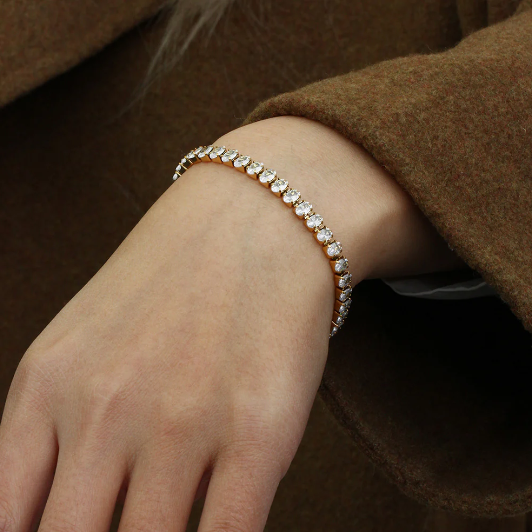 Women’s Simulated Diamond Tennis Bracelet
