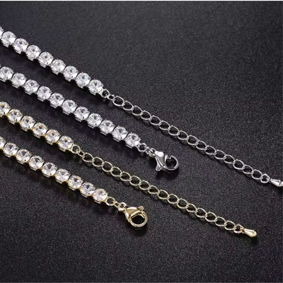 Women's 3mm Tennis Necklace