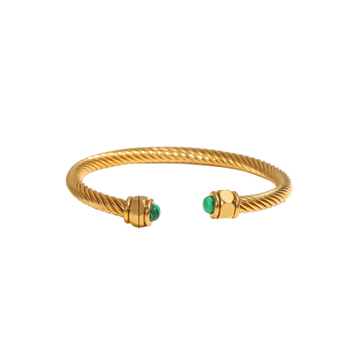 Women’s Gold Chain Bangle Bracelet