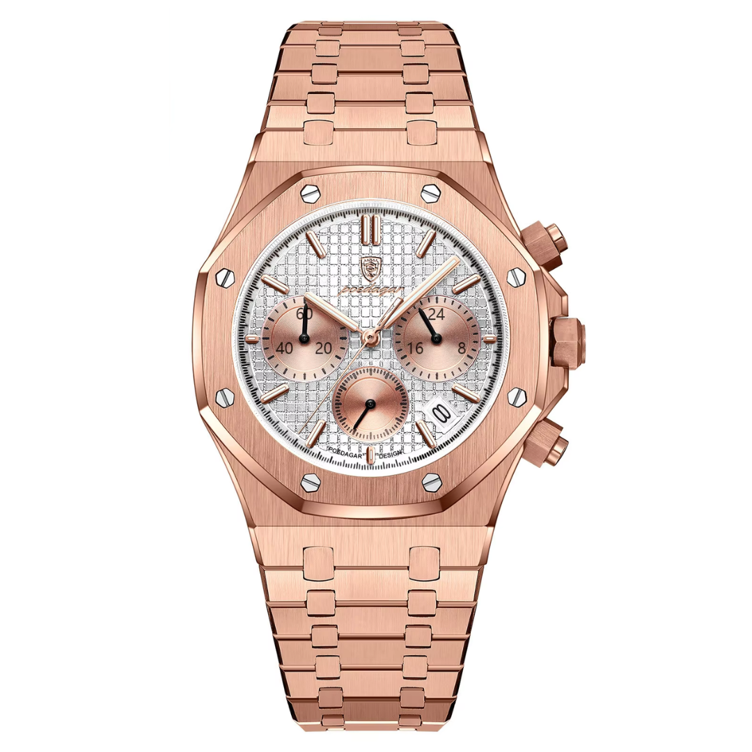 Men’s Stainless Steel Bracelet Watch | Seafarer Vale