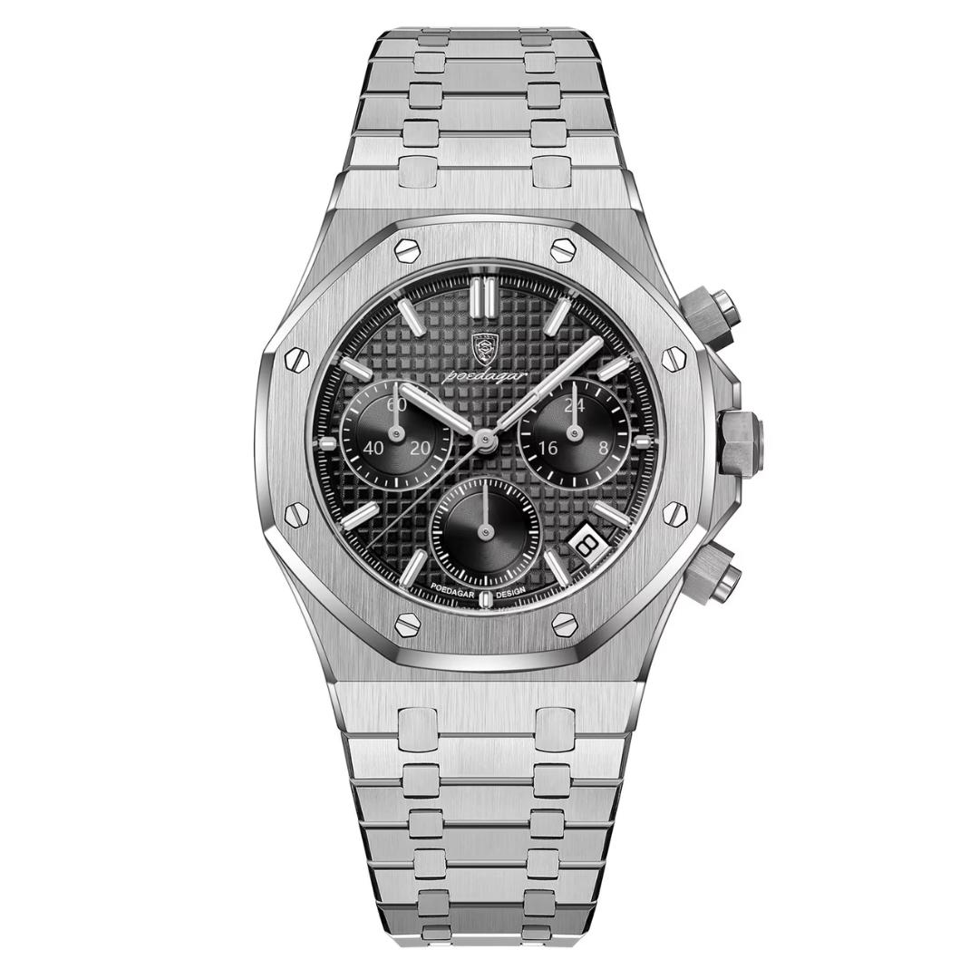 Men’s Stainless Steel Bracelet Watch | Seafarer Vale