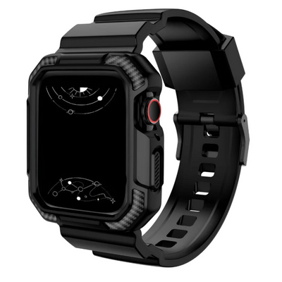 Unisex Rugged Smartwatch Strap with Case 42/44mm