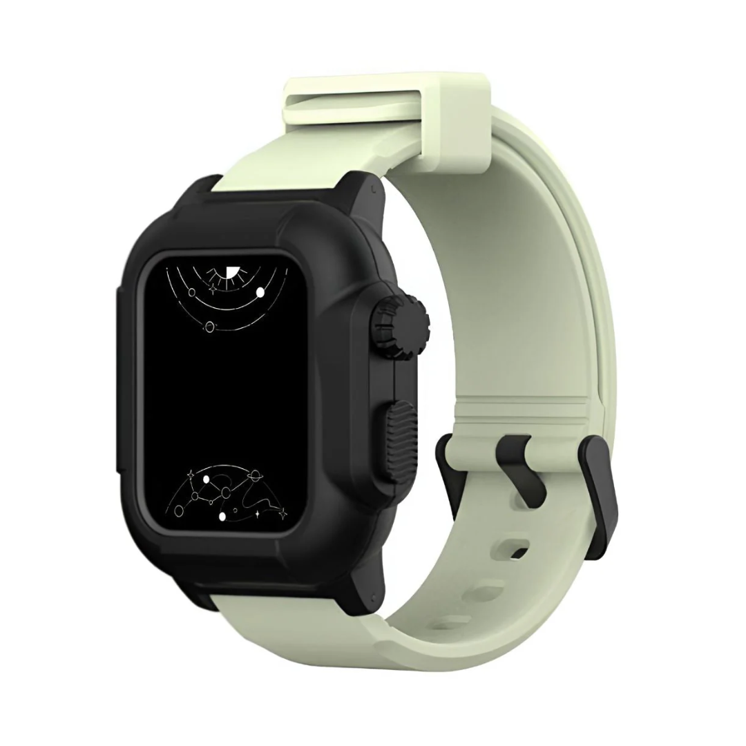 Unisex Waterproof Smartwatch Band with Case