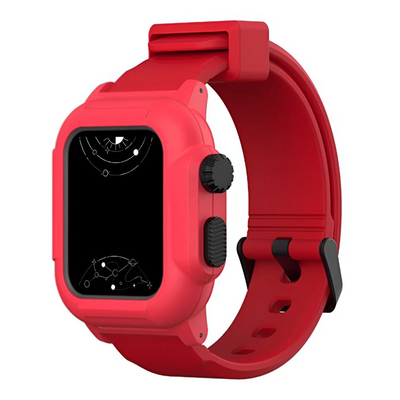 Unisex Waterproof Smartwatch Band with Case
