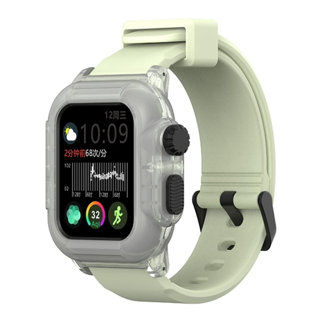 Unisex Waterproof Smartwatch Band with Case
