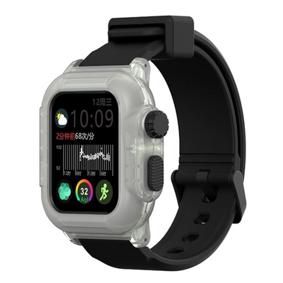 Unisex Waterproof Smartwatch Band with Case