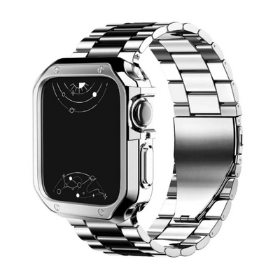 Unisex Steel Smartwatch Band with Case