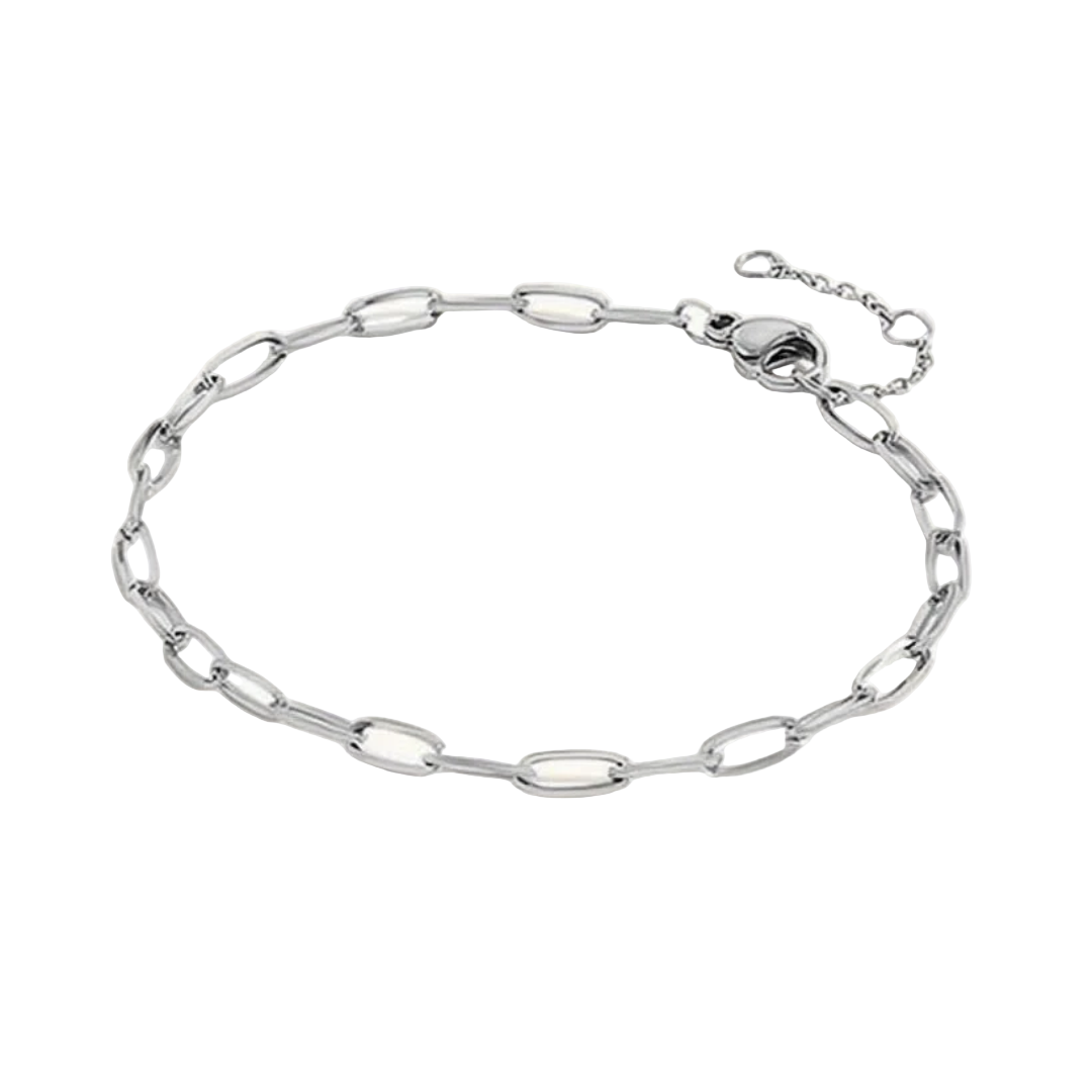 Women’s Paperclip Link Chain Bracelet