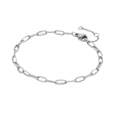 Women’s Paperclip Link Chain Bracelet