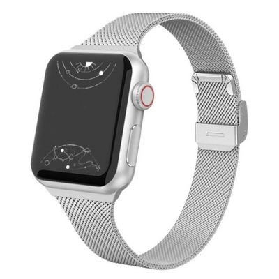 Unisex Slim Stainless Steel Smartwatch Strap