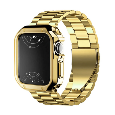 Unisex Steel Smartwatch Band with Case
