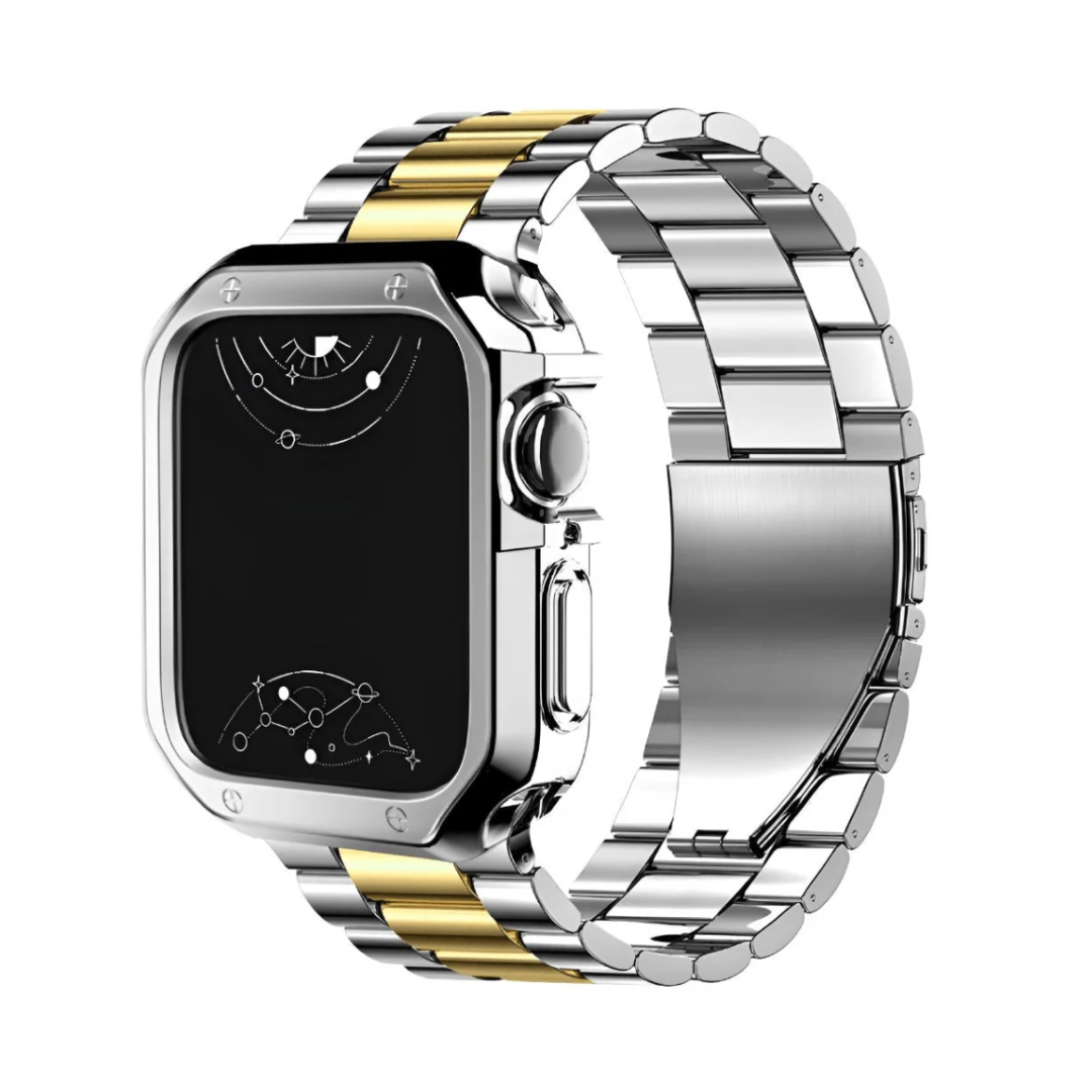Unisex Steel Smartwatch Band with Case