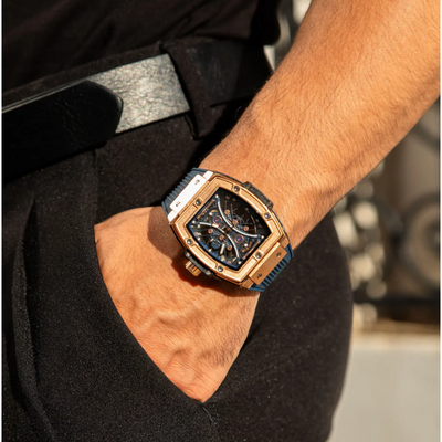Men’s Automatic Silicone Strap Watch | Highland Chancellor