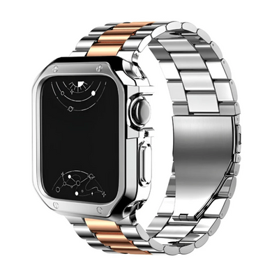 Unisex Steel Smartwatch Band with Case