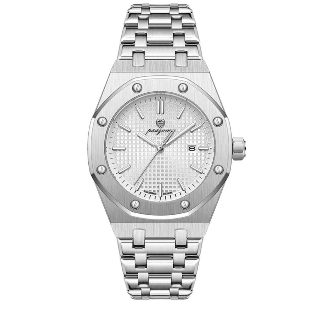 Men’s Stainless Steel Bracelet Watch | Monarch Pinnacle