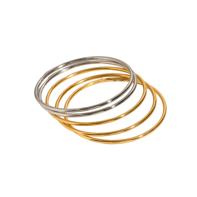 Women’s Bangle Bracelet Stack Set