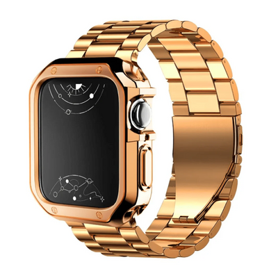 Unisex Steel Smartwatch Band with Case