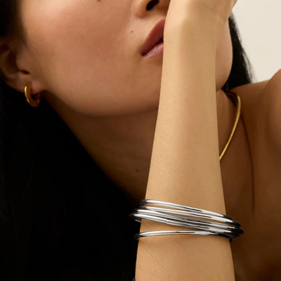 Women’s Bangle Bracelet Stack Set