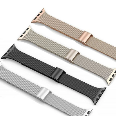 Unisex Slim Stainless Steel Smartwatch Strap
