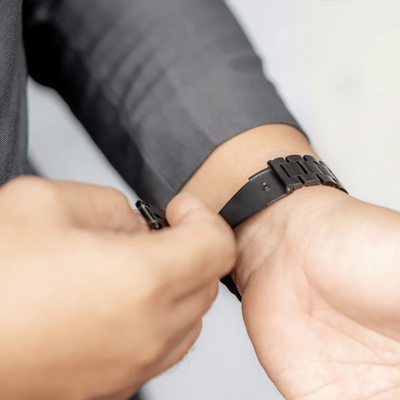 Unisex Steel Smartwatch Band with Case