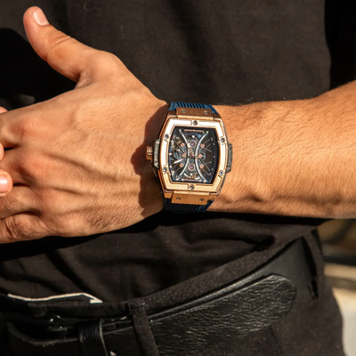 Men’s Automatic Silicone Strap Watch | Highland Chancellor