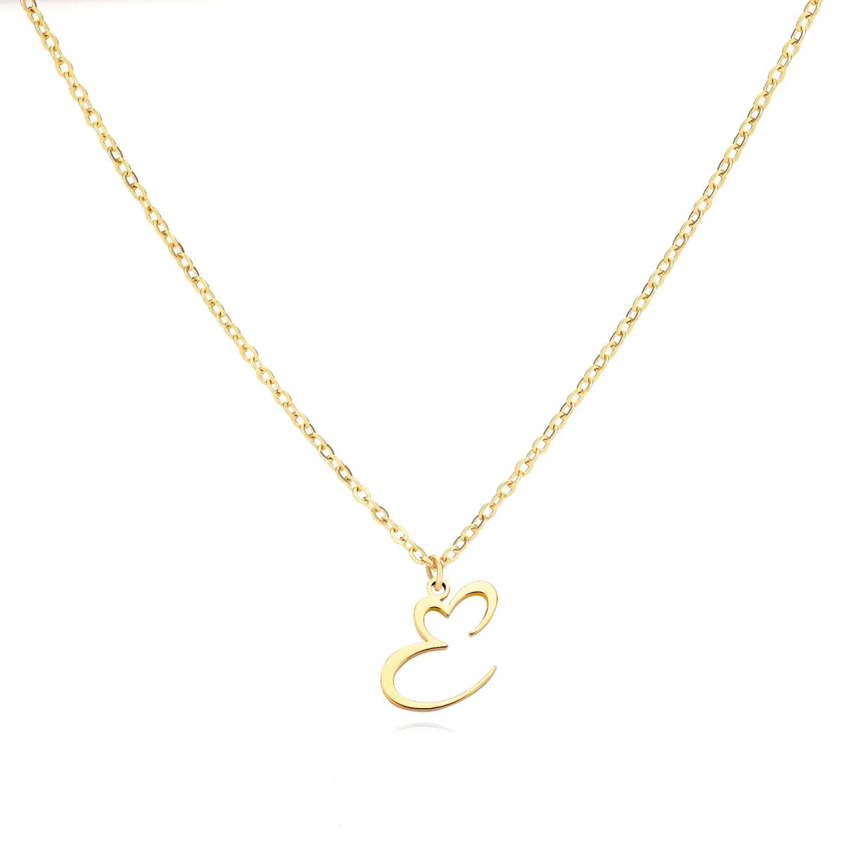 Women’s Personalised Heart Initial Necklace