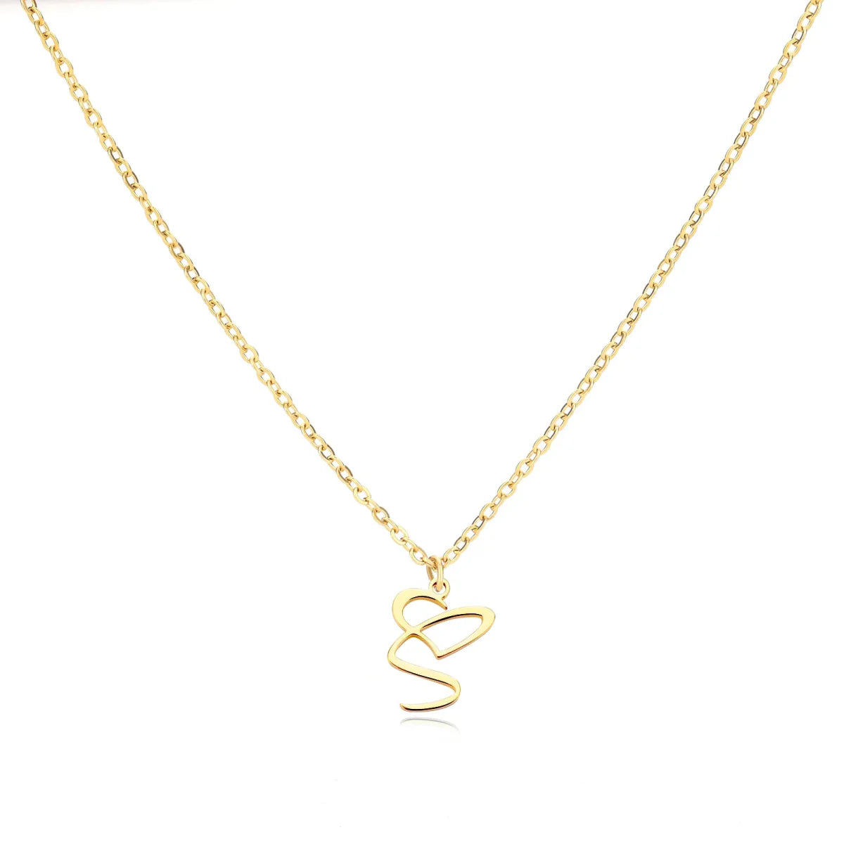 Women’s Personalised Heart Initial Necklace